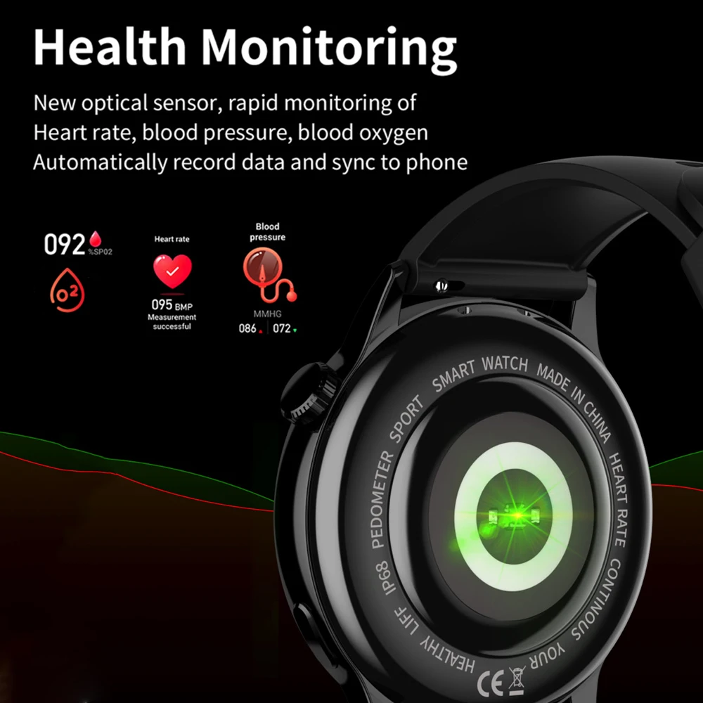 696 Smartwatch النساء 466*466 AMOLED 1.43 "HD شاشة دائما عرض الوقت بلوتوث دعوة مقاوم للماء الرياضة ساعة ذكية الرجال الصحة