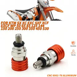 Motorcycle M4*0.7MM Fork Air bleeder Relief Valve For KTM SX XC EXC SXF XCF EXCF WP 50 65 85 125 144 150 200 250 300 350 450 530