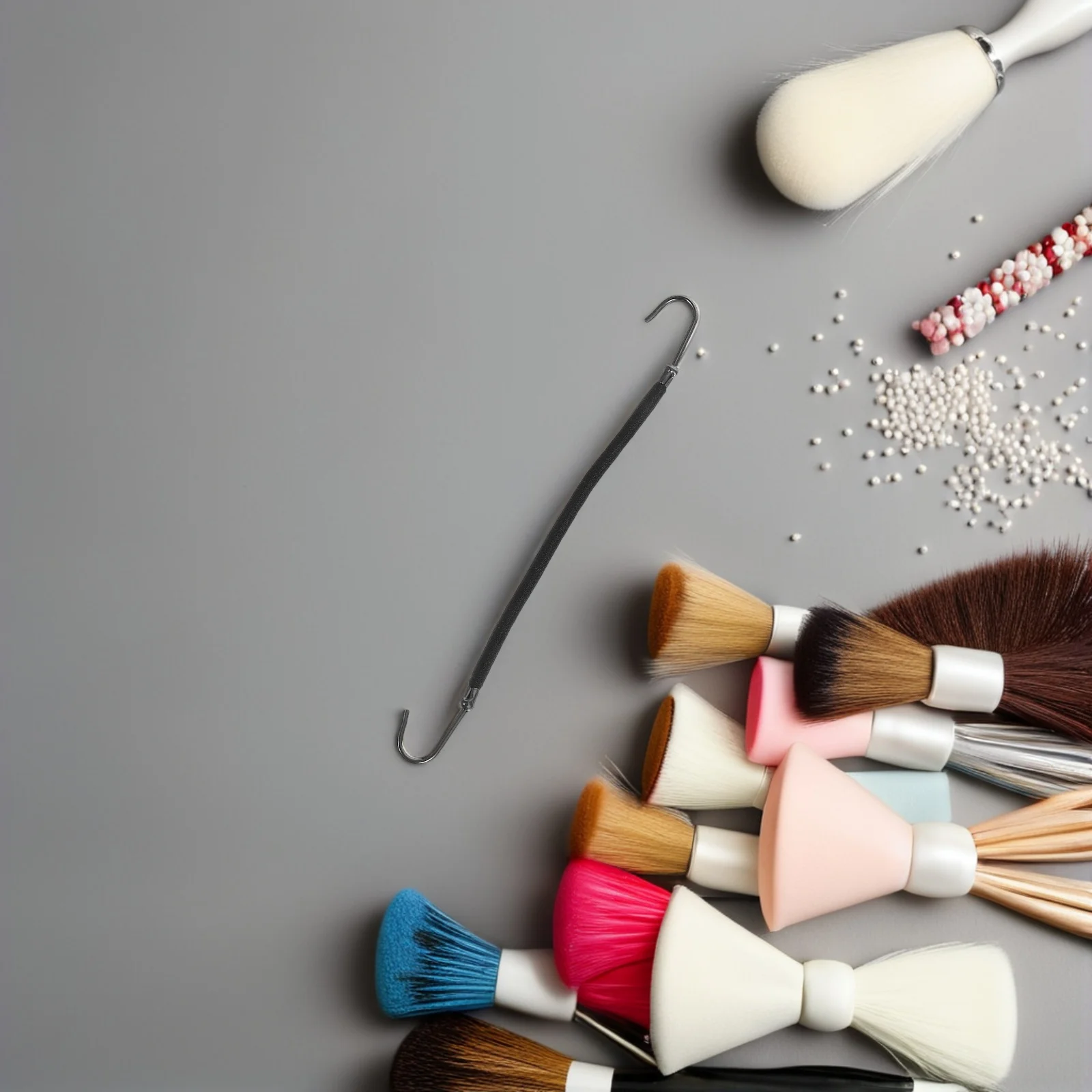 

20pcs Ponytail Hooks Hair Hooks for Black Women Bungee Bands Elastic Ponytail Holder Smooth Natural Hairstyles