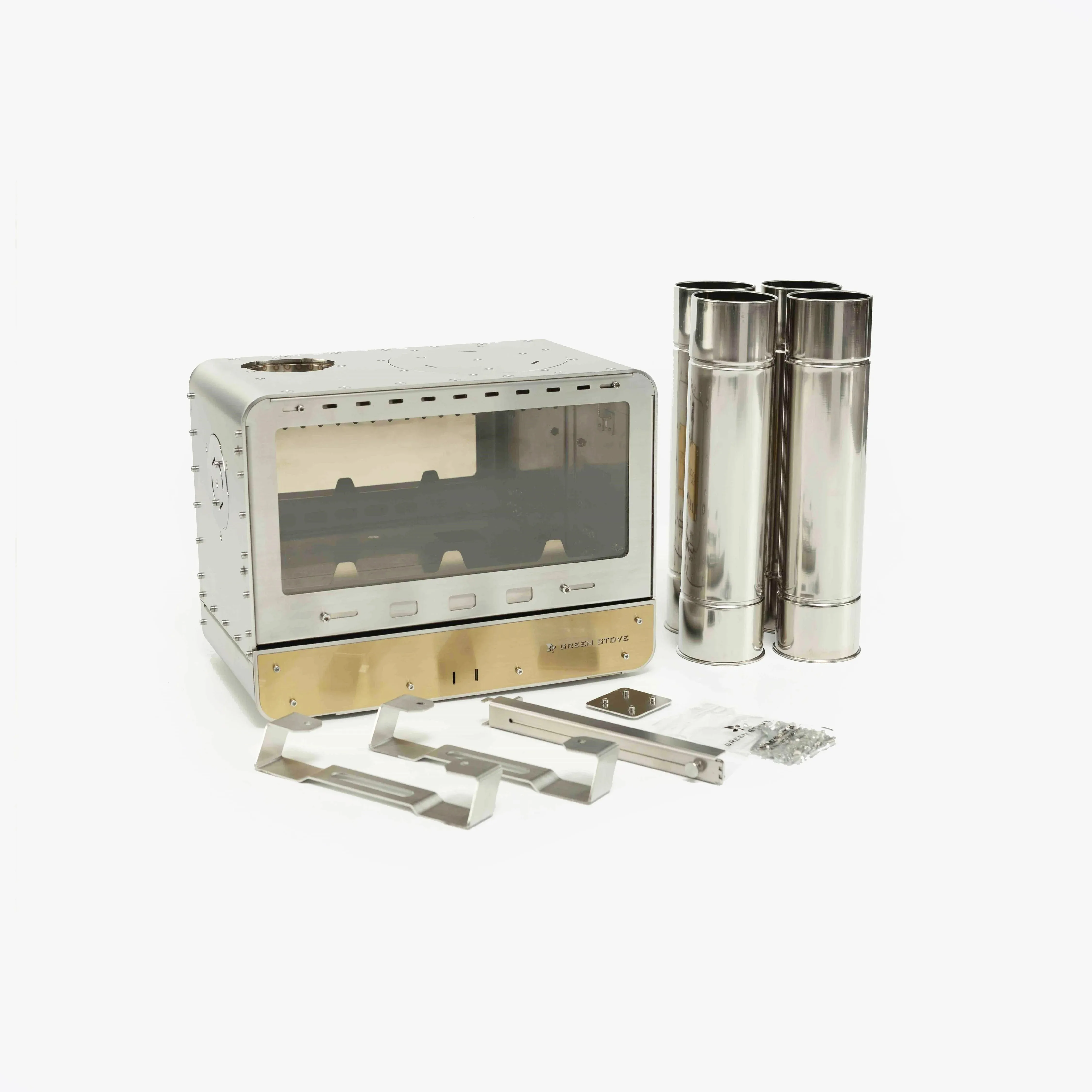 سطح المكتب ماستر في الهواء الطلق موقد الخشب المحمولة التخييم خيمة مدفأة سطح المكتب عرض موقد فرن متعدد الوظائف