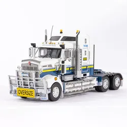 Diecast 1:50 Scale Kenworth T909 Truck Alloy Model Z01567 Collection Souvenir Display Ornaments Vehicle Toy