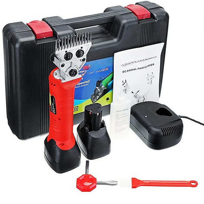 

Rechargeable lithium battery brushless electric wool shearing electric push shears electric shearing trimmer