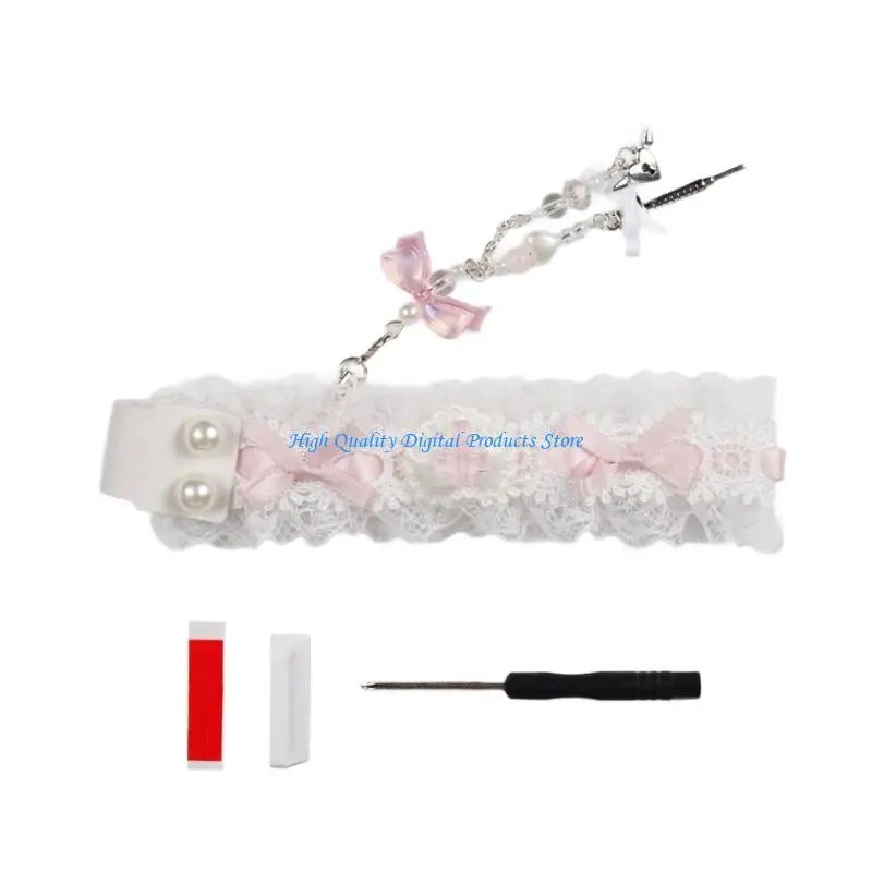 u2je快適なキーボードストラップ装飾レースキーボードストラップクイックアタッチメント