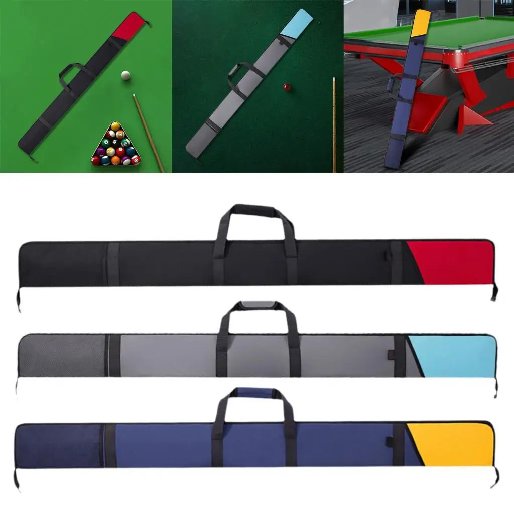 

Pool Cue Case Billiards Gift Organizer Wear Resistant Integrated Cue Bag