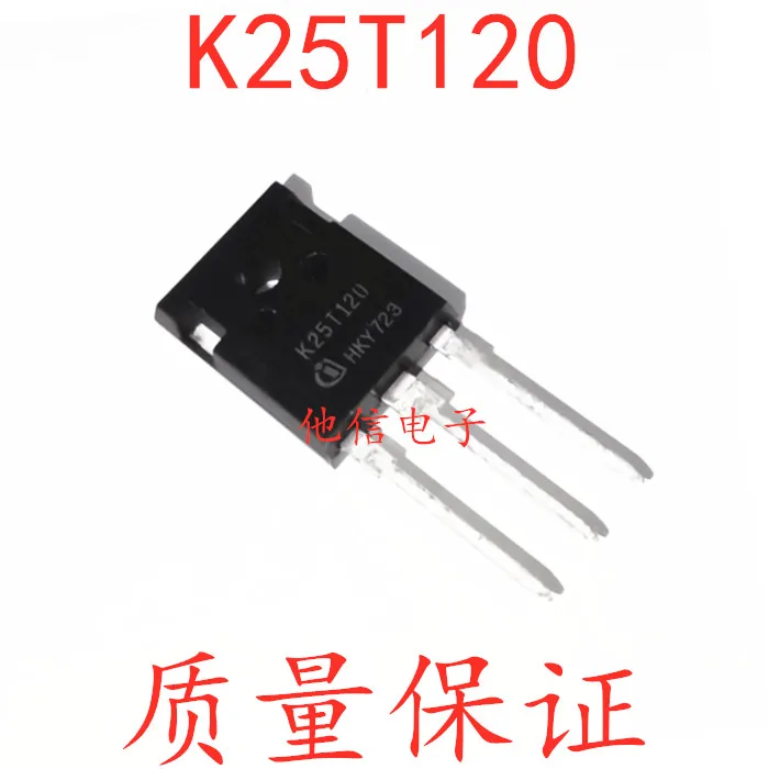 free shipping  K25T120 TO-3P  IGBT K25T1202     10PCS