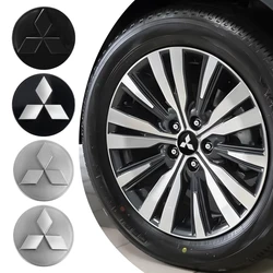 60mm Car Wheel Center Hub Cap Covers Badge Replacement Stickers For Mitsubishi L200 ASX Pajero Sport Outlander Xpander Eclipse