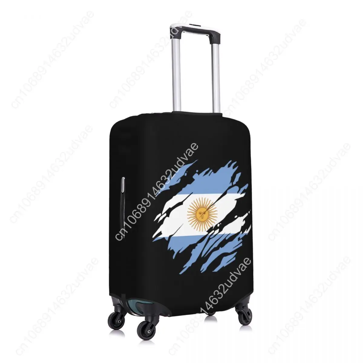 Custom Always Argentina Flag Luggage Cover Elastic Argentinian Proud Travel Suitcase Protective Covers Suit For 18-32 inch