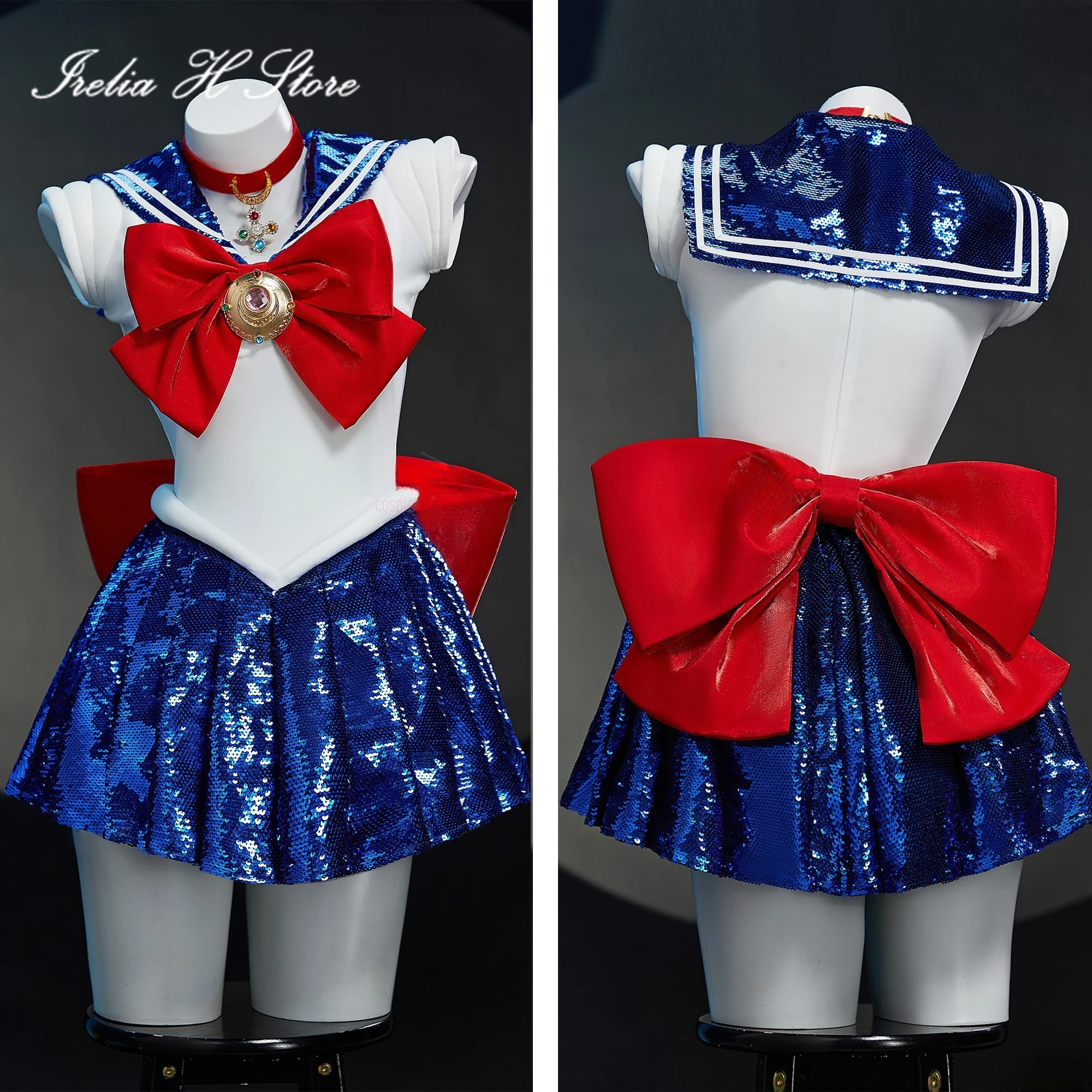 

Irelia H Store Anime Sailor Moon Tsukino Usagi Cosplay Costumen Tsukino Usagi Dress Female