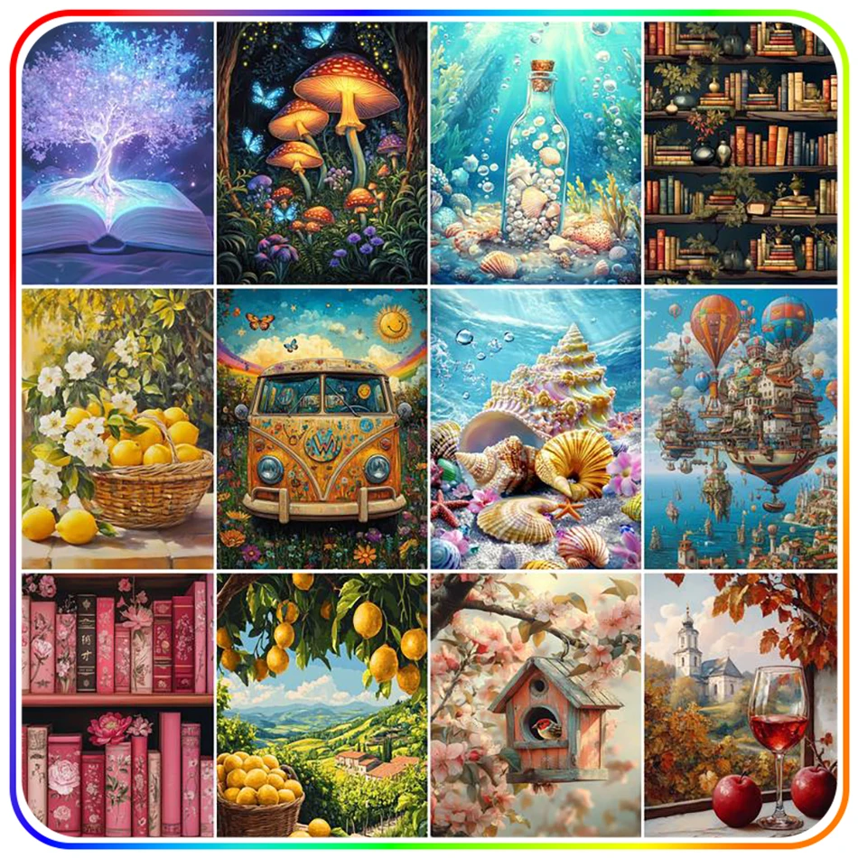 

SDOYUNO Diamond Painting Accessories Diy Crafts ornament Arts Crafts Diamond Pictures To Make Needle Arts Craft Kits Embroidery