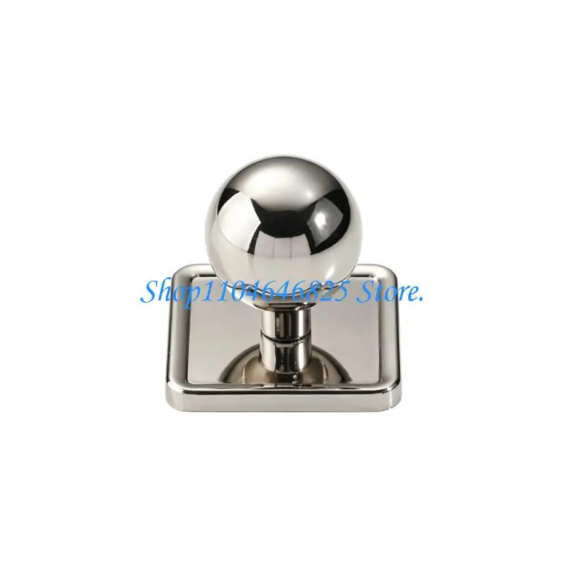 Drawer Pull Handle with Silver-Tone Finish for Cabinet Fronts, Wardrobes and Storage Furniture Replacement Projects Use