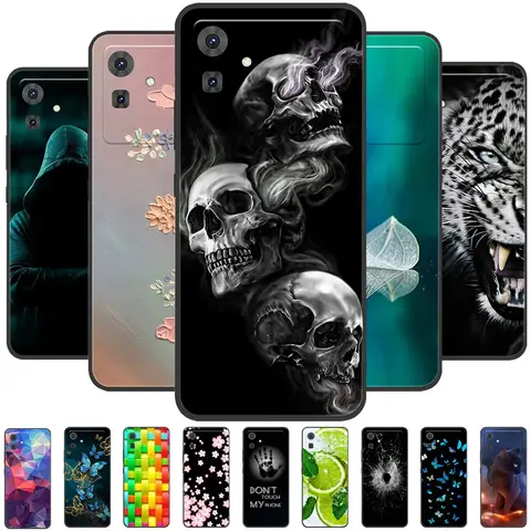 For Cubot Note 21 Case 6.56" Black Bumper TPU Soft Silicone Phone Cover For Cubot Note 21 Case Note21 Coque Funda Capa Bumper