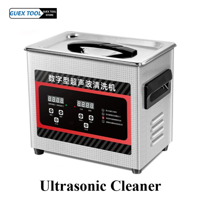 

Portable Digital Ultrasonic Cleaning Machine, Industrial Grade Diswasher Glasses, Hardware Mold, Circuit Board, Laboratory Parts