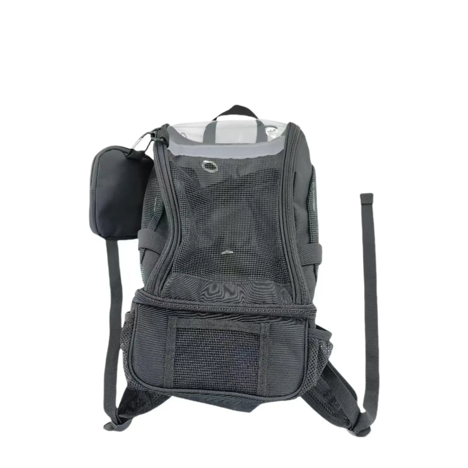

Concentrator Backpack Bag for Oxygen Machine Thickened Shoulder Straps Lightweight Design Suitable for Travel Hiking