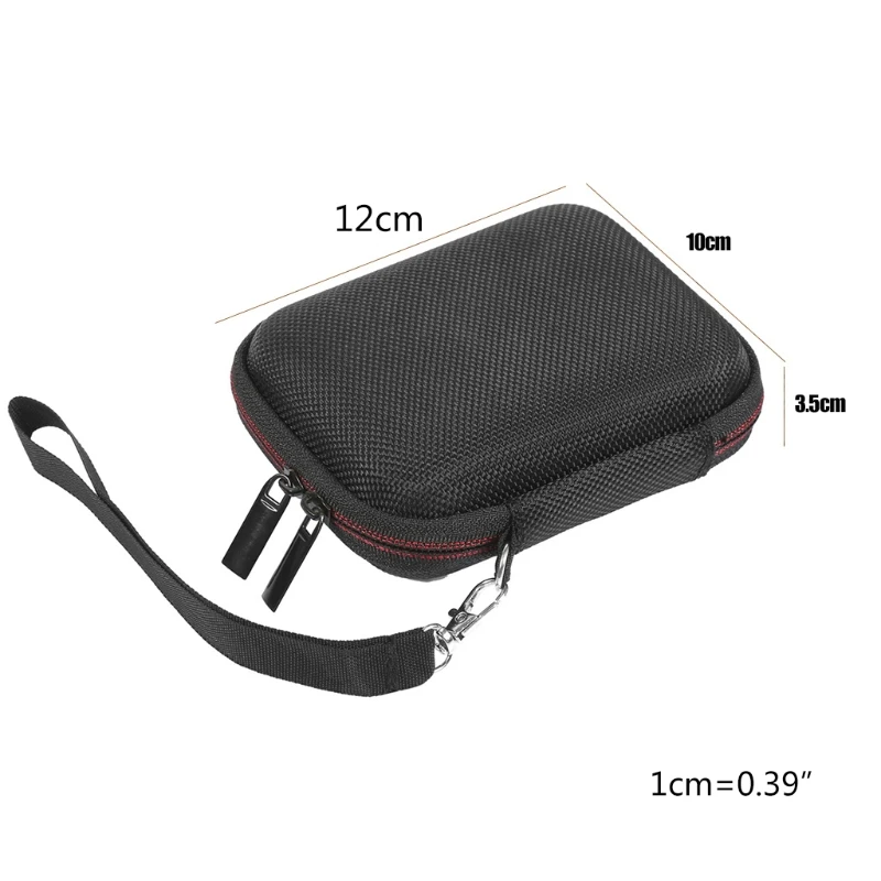 1 Pc Portable EVA Outdoor Travel Case Storage Bag Carrying Box for Samsung T7 Touch SSD Case Accessories