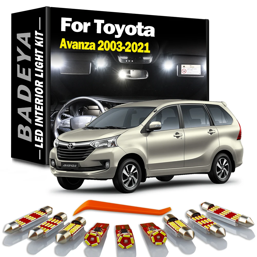Встроенная карта памяти для Toyota Avanza 2003-2015 2016 2017 2018 2019 2020 2021, автомобильная лампа, автомобильные лампы