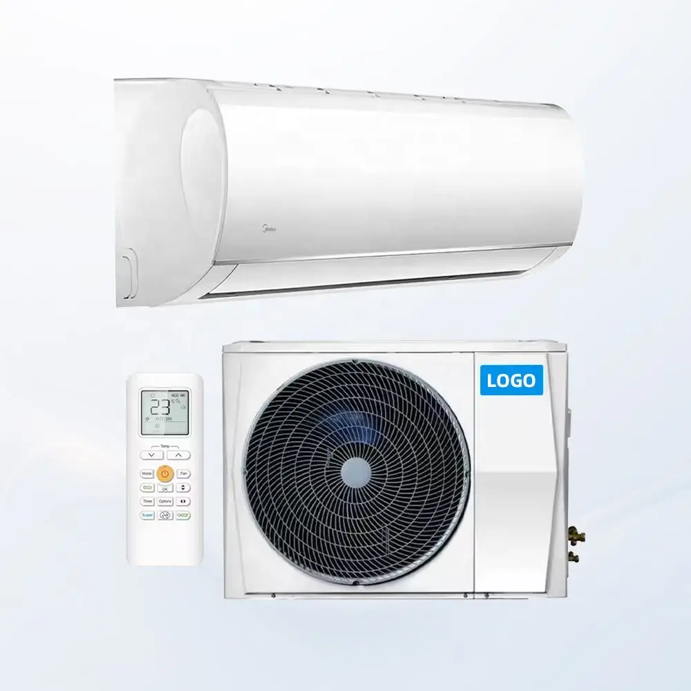 Midea Split Air Conditioners 12001-15000 Btu Inverter Heat Pump R290 AC Air Conditioning WiFi Household & Hotel Use Class A+++