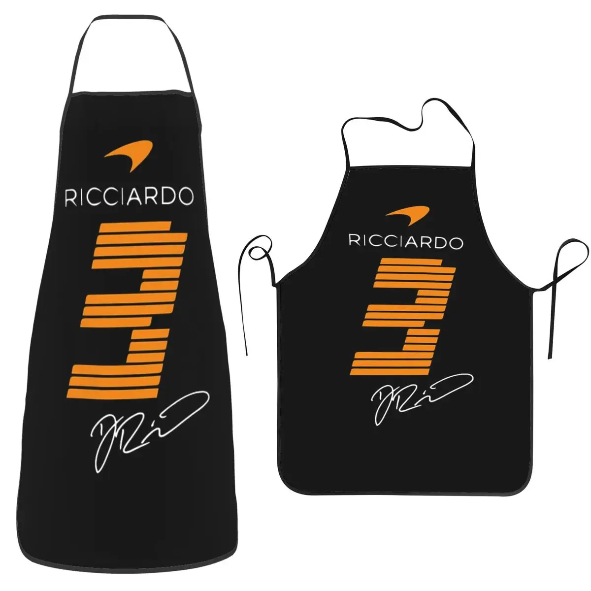 

Daniel Ricciardo 3 - F1 2023, фартук шеф-повара, кулинария, кухня, нагрудник без рукавов, кухонный фартук для уборки для женщин и мужчин, садоводство