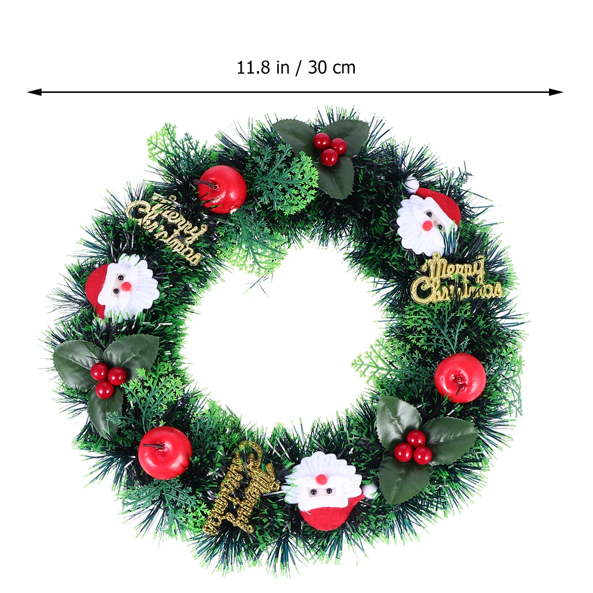 

Christmas Wreath Decorations for Door Wall Xmas Pendant Pendant Party Home Shop Bar Festive naments Wedding
