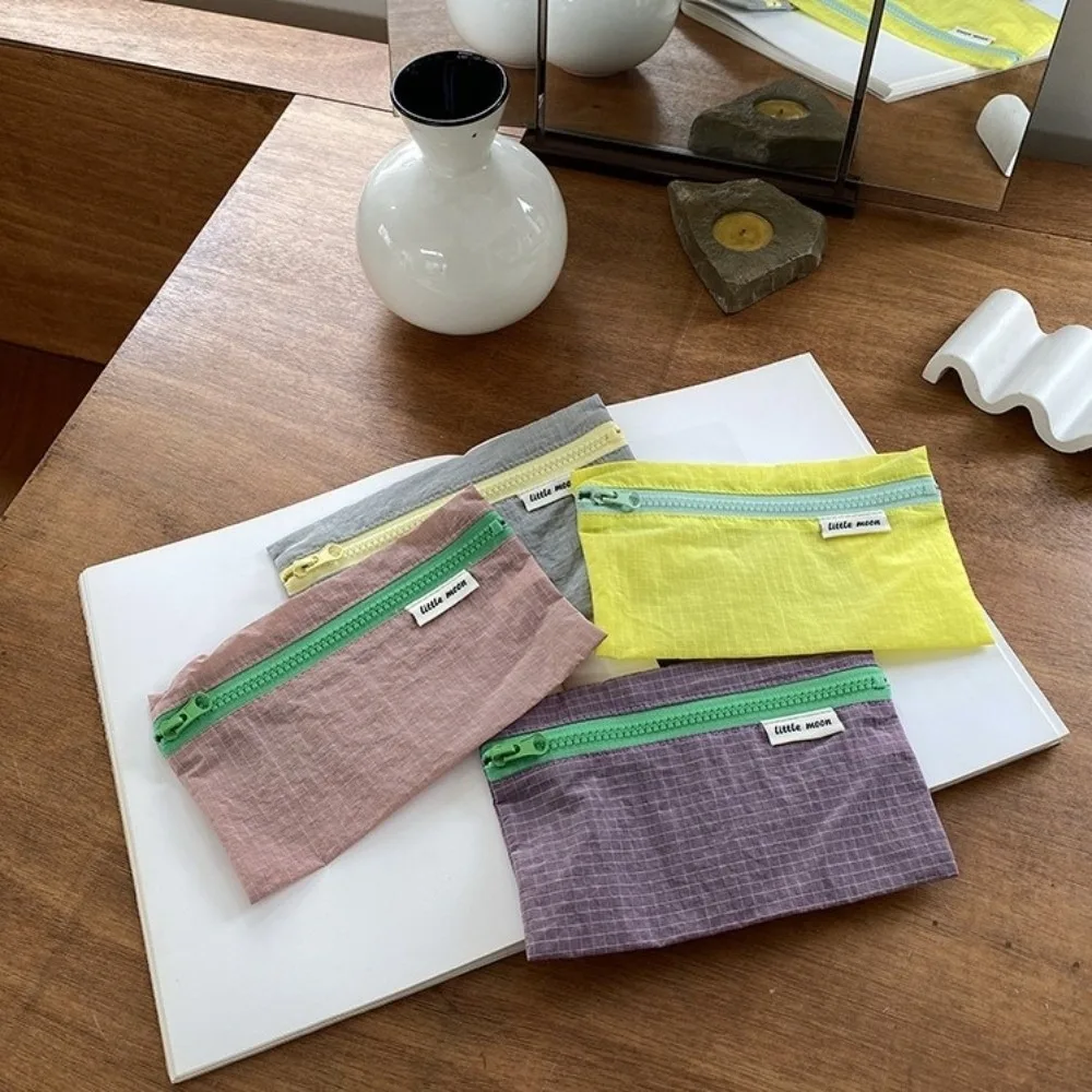 مقلمة متينة متعددة الوظائف خفيفة الوزن ومحمولة بسحاب ومحفظة للعملات المعدنية وحقيبة تنظيم قرطاسية وحقيبة مكياج للسفر