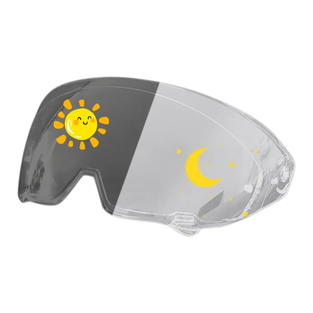 Motorcycle helmet Photochromic Visor Anti-UV PC visor Lens Atlas hromic Smoke Dark Replacement Visor For RUROC ATLAS 3.0 4.0
