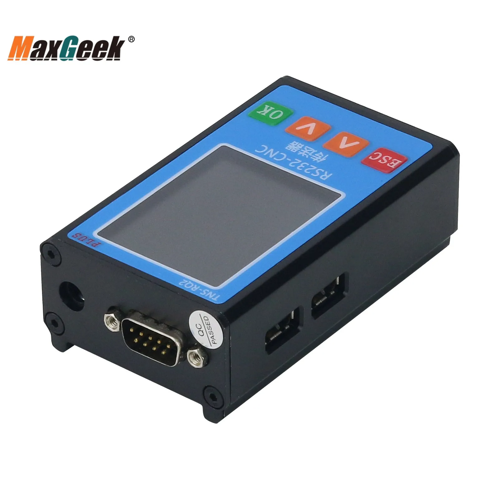 Maxgeek TNS-RQ2 RS232-CNC DNC CNC Program Transfer Device with USB & RS232 Ports Suitable for FANUC for MITSUBISHI ect.