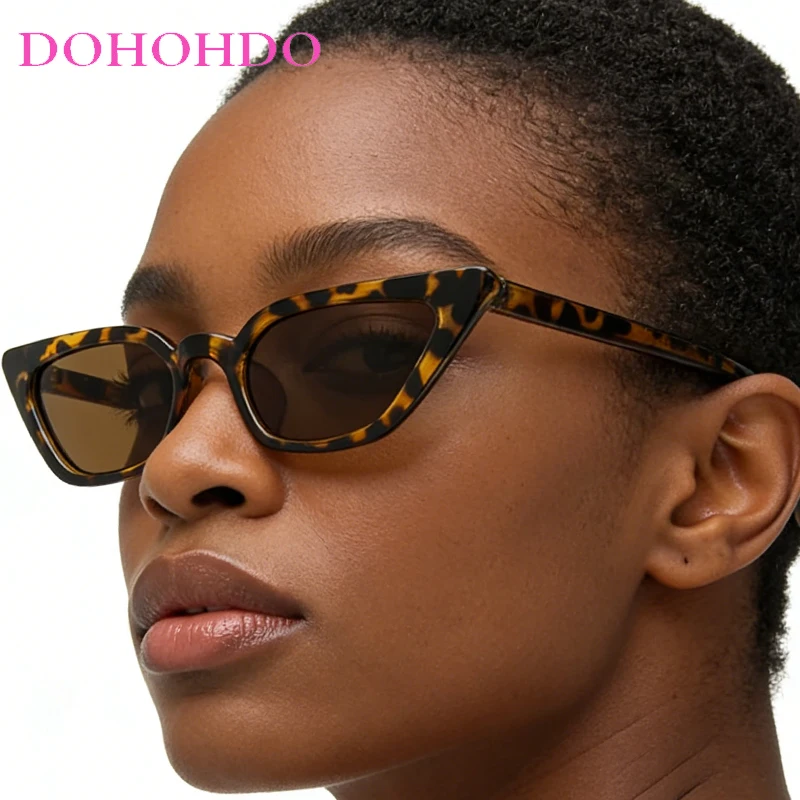 

New Small Frame Cat Eye Sunglasses Women Men Vintage Brand Designer Outdoors Street Photography Sun Glasses UV400 Lentes De Sol