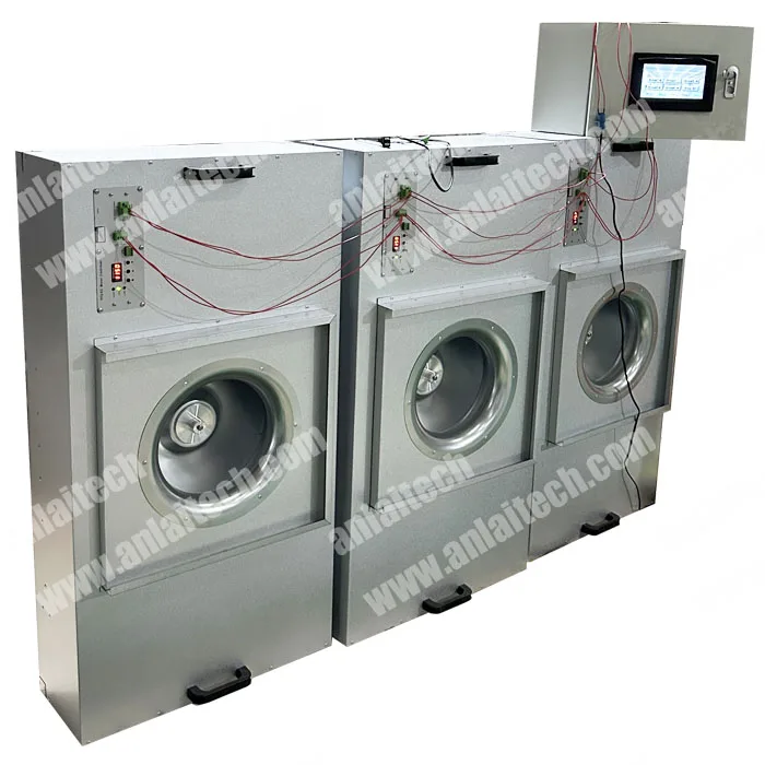 COOFULL New Modular Group Control FFU Cleanroom Laminar Flow Hood HEPA Fan Filter Unit Core Component Motor Clean Room Panel