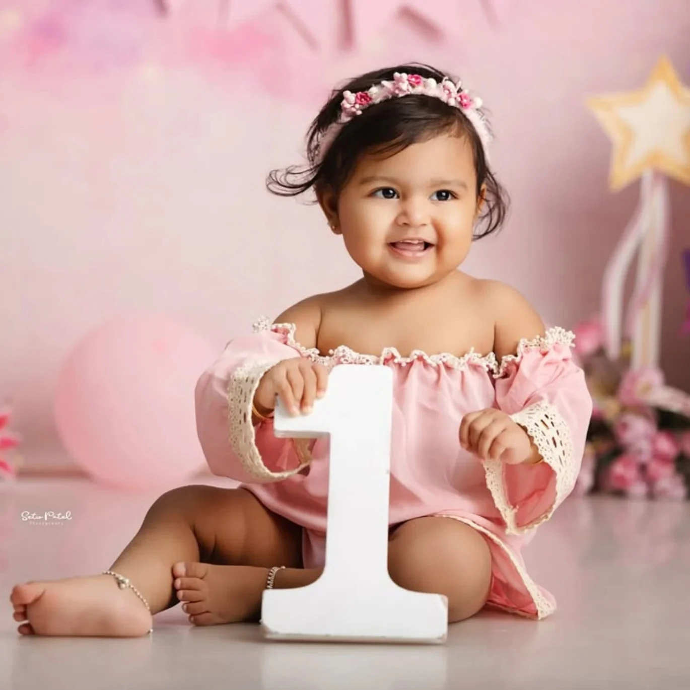 

Newborn Photoshoot Props Baby Milestone Photo Decor 0-12 Months Natural Anniversary Digits Shower Birthday Backdrop Decorations