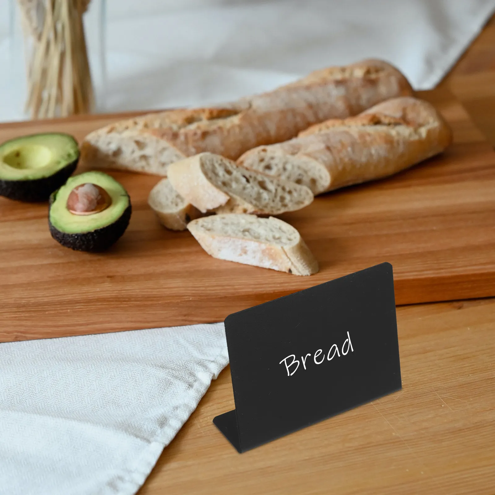 12Pcs Small Chalkboard Signs Desktop Dry Erase Board Compact Lightweight Plastic Chalkboard Menu Board for Bakery Cafe Office
