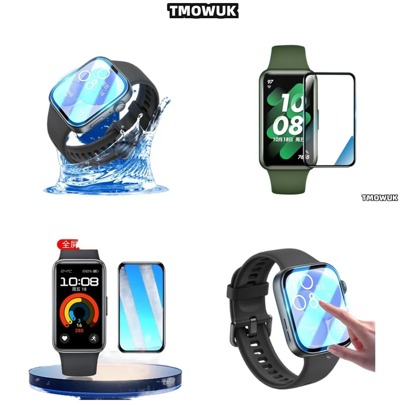 

For Huawei Band 6 7 8 9 10 B6 B7 Watch D2 Fit 3 4 Pro Special Edition - Light - Fast Anti - Scratch Soft Screen Protective Film