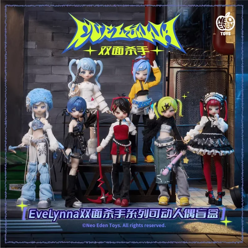 

Authentic NEO EDEN TOYS Double Sided Killer Series MJD BJD Articulated Action Figure Blind Box Collectible Doll Gift For Girls
