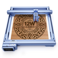 New iKier K1 12W Flagship Laser Engraving Machine DIY CNC Laser Engraving Cutting Engraving Fixed-Focus Ultra-Fine Laser