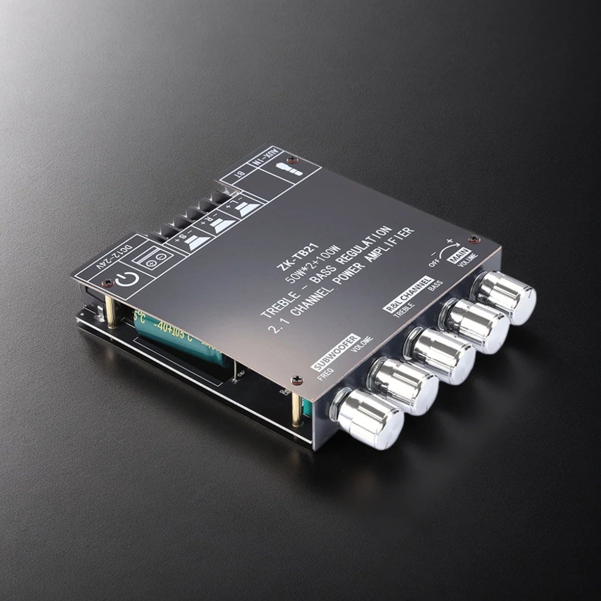 TPA3116D2 Channel Subwoofer Amplifier Board DC12-24V Digital Audio Stereo Power Amplifier Module 50W 50W 100W for Home Theater