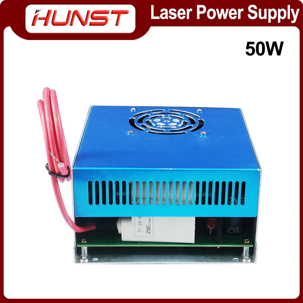 Imagem -04 - Laser Power Supply Adequado para Máquina de Corte e Gravação Tubo de Vidro Myjg50w 60w 110v 220v Opcional 40w 50w 70w Hunst-co2