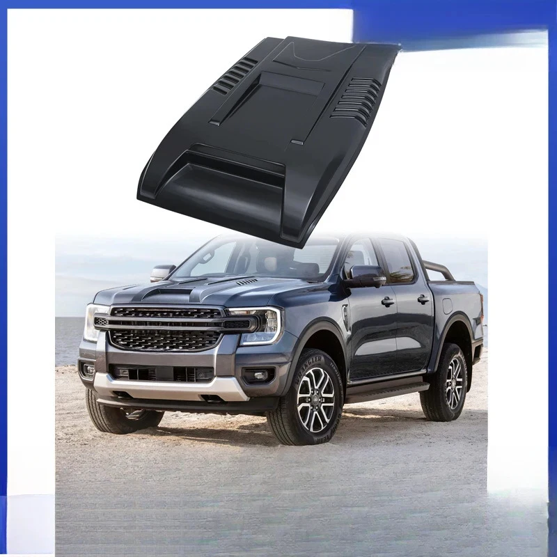 

High Quality 2023 Style Hood Decorative Cover Fit RANGER T9 Pickup with Ventilation Holes & Engine Cover Sticker
