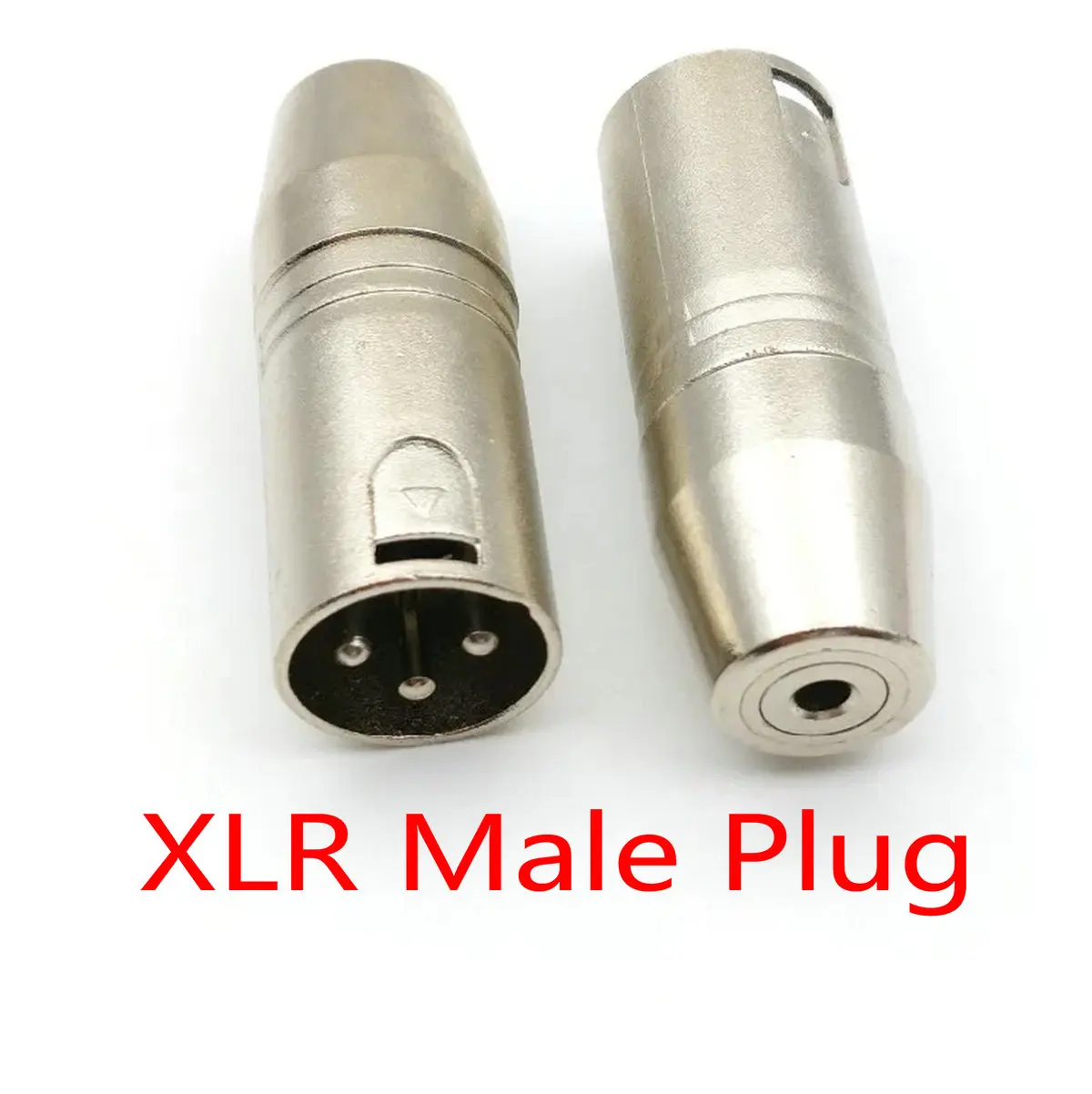 conector de audio xlr macho pinos 35 mm soquete estereo novo 20 pcs 01