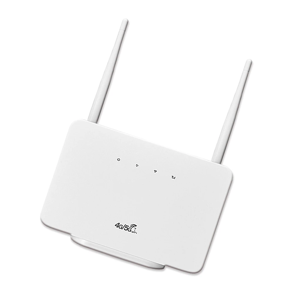 4G Wireless Router 300Mbps Wireless Hotspot External Antenna with Sim Card Slot EU Plug for Home Travel Work