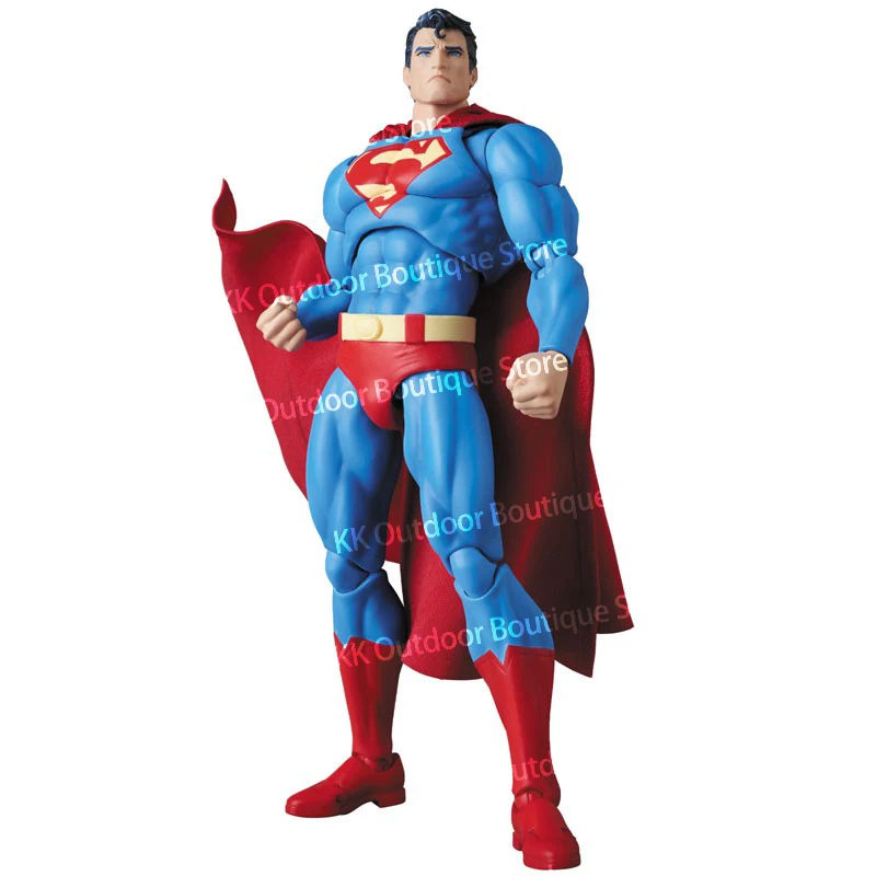Novidade Quente: Brinquedos CT Superman Mafex 117, Figura de Ação do Super-Homem, Versão Batman Hush, Modelo de Estátua para Presentes e Brinquedos Infantis