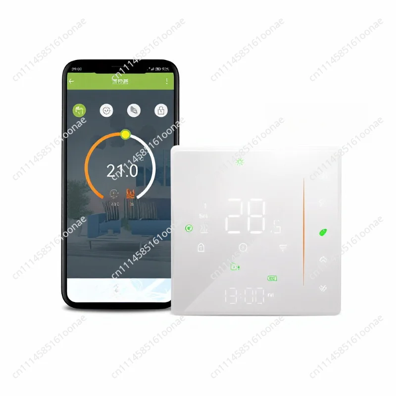 Underfloor Heating System Thermostat Smart Digital Room Thermostat For Gas Boiler