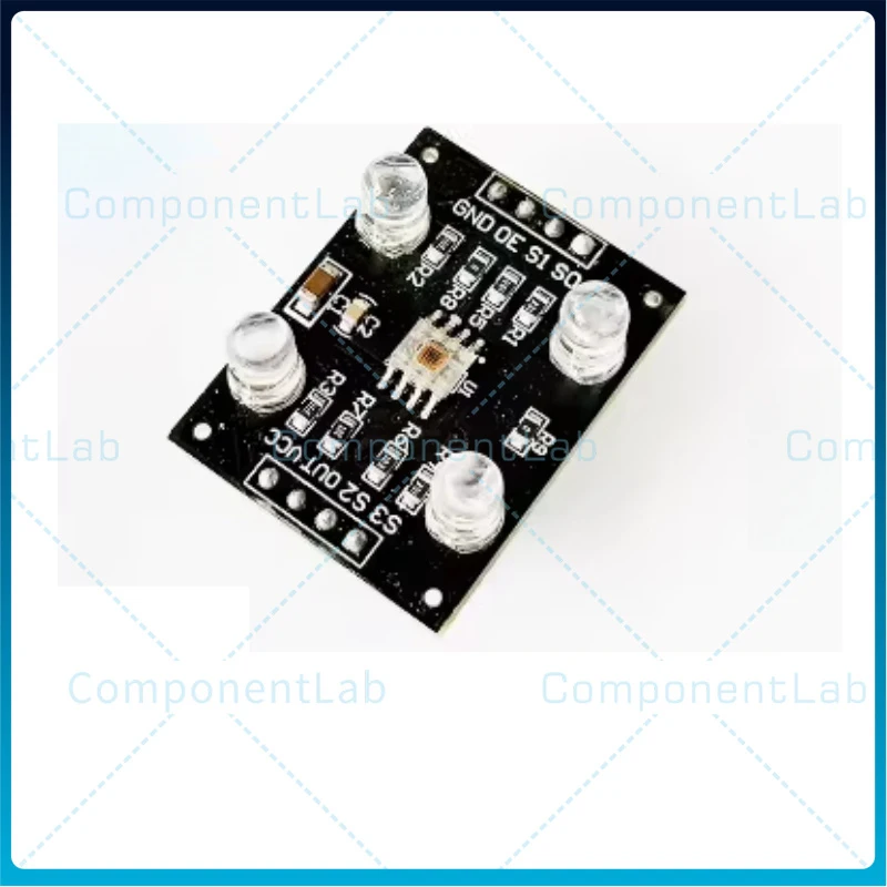 1-5pcs TCS3200 Color Recognition Sensor Module Color Sensing Module Blackboard/Whiteboard