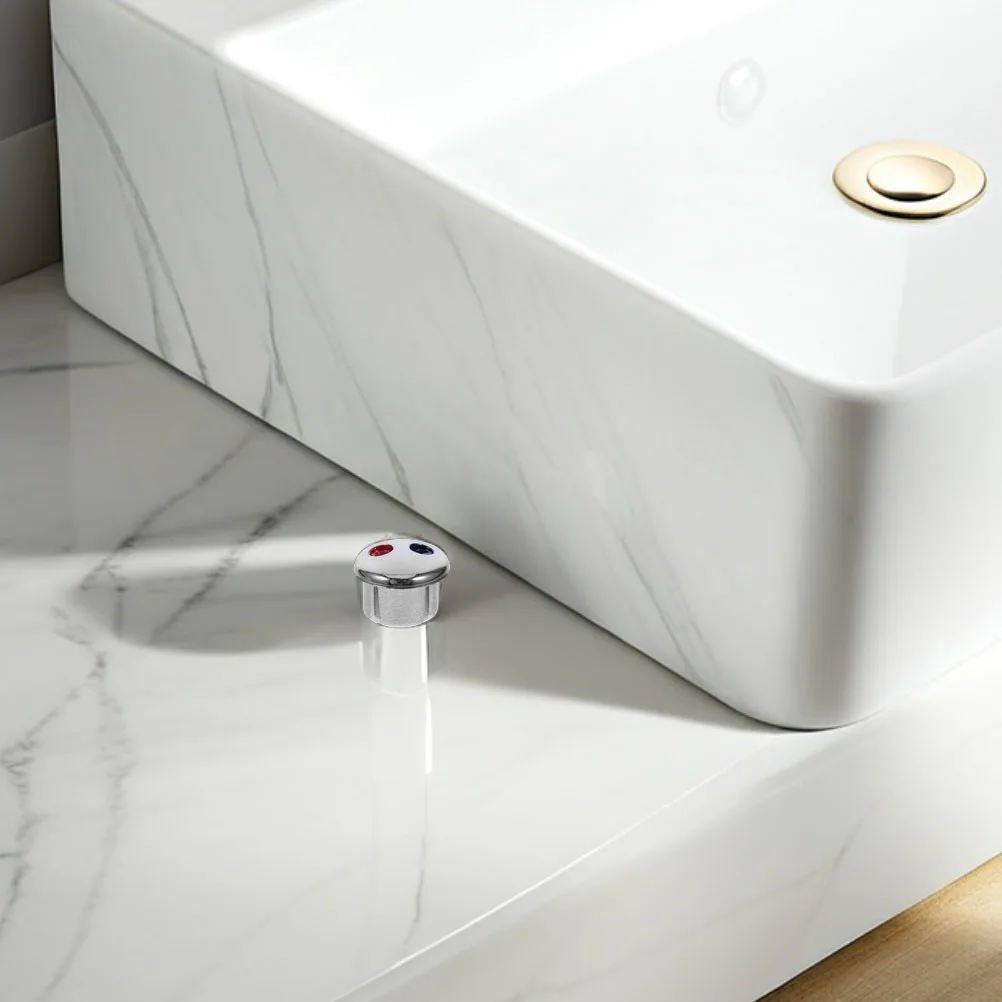 

20pcs Faucet Cap Hot Cold Handles Button Sink Knobs Replacement Universal Shower Tap Inserts Kitchen Bathroom Accessories