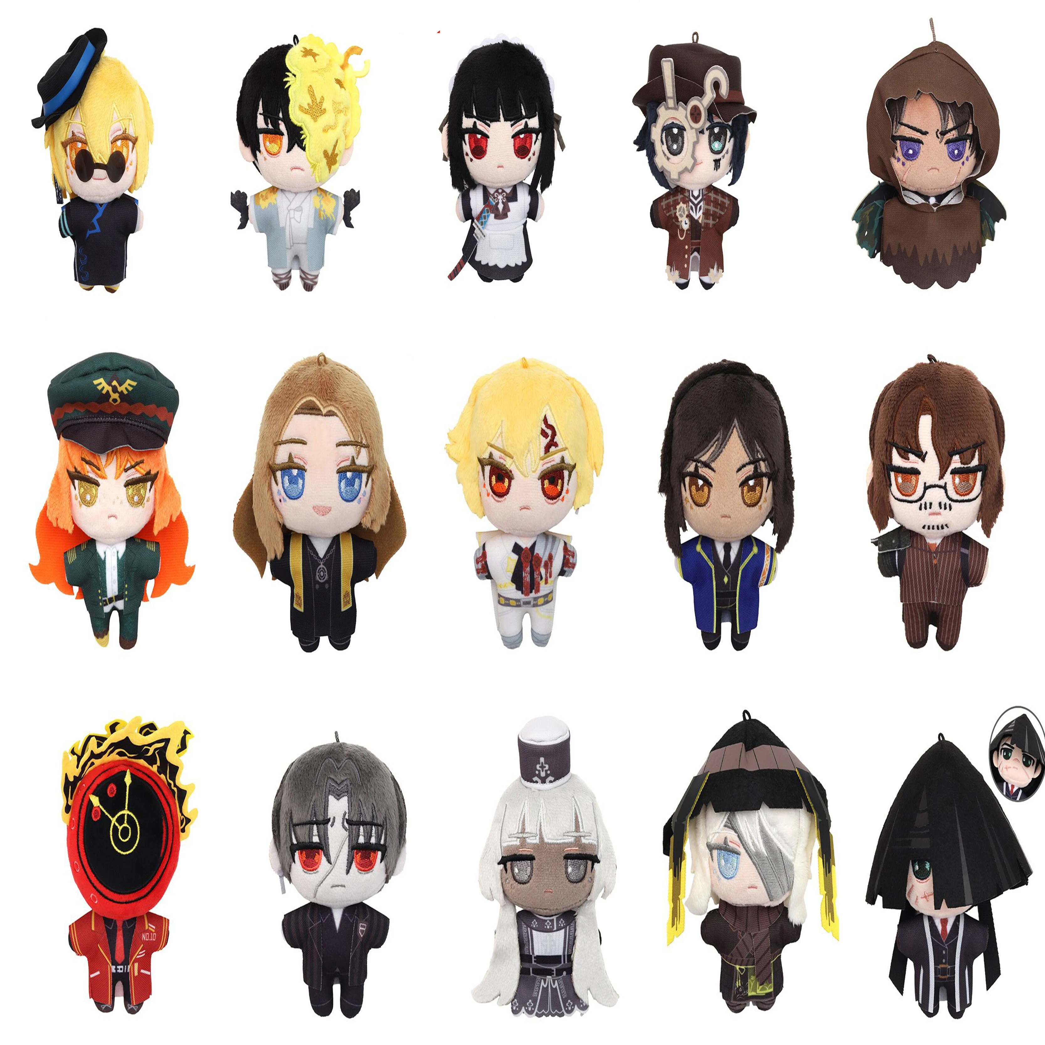 

[Presale Order]100% Offical Cotton Dolls Anime Limbus Company Hong Lu Faust Gregor Heathcliff Yi Sang Plush Doll Palm Gift Toys