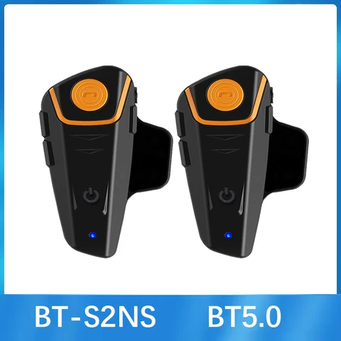 Casco de Motocicleta Bt Auriculares Intercomunicador