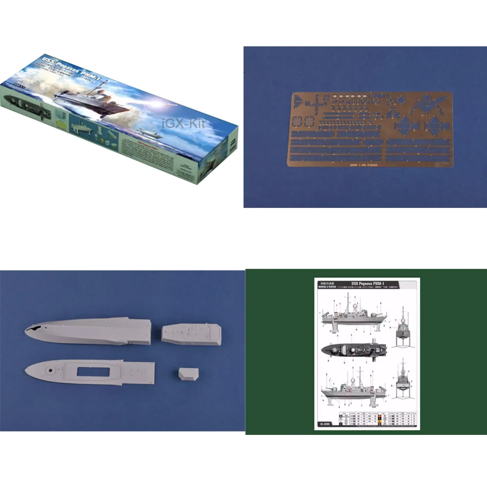 

HobbyBoss 82005 1:200 Scale USS Pegasus PHM1 PHM-1 Warship Ship Boats Making Hobby Building Toy Plastic Assembly Model Kit
