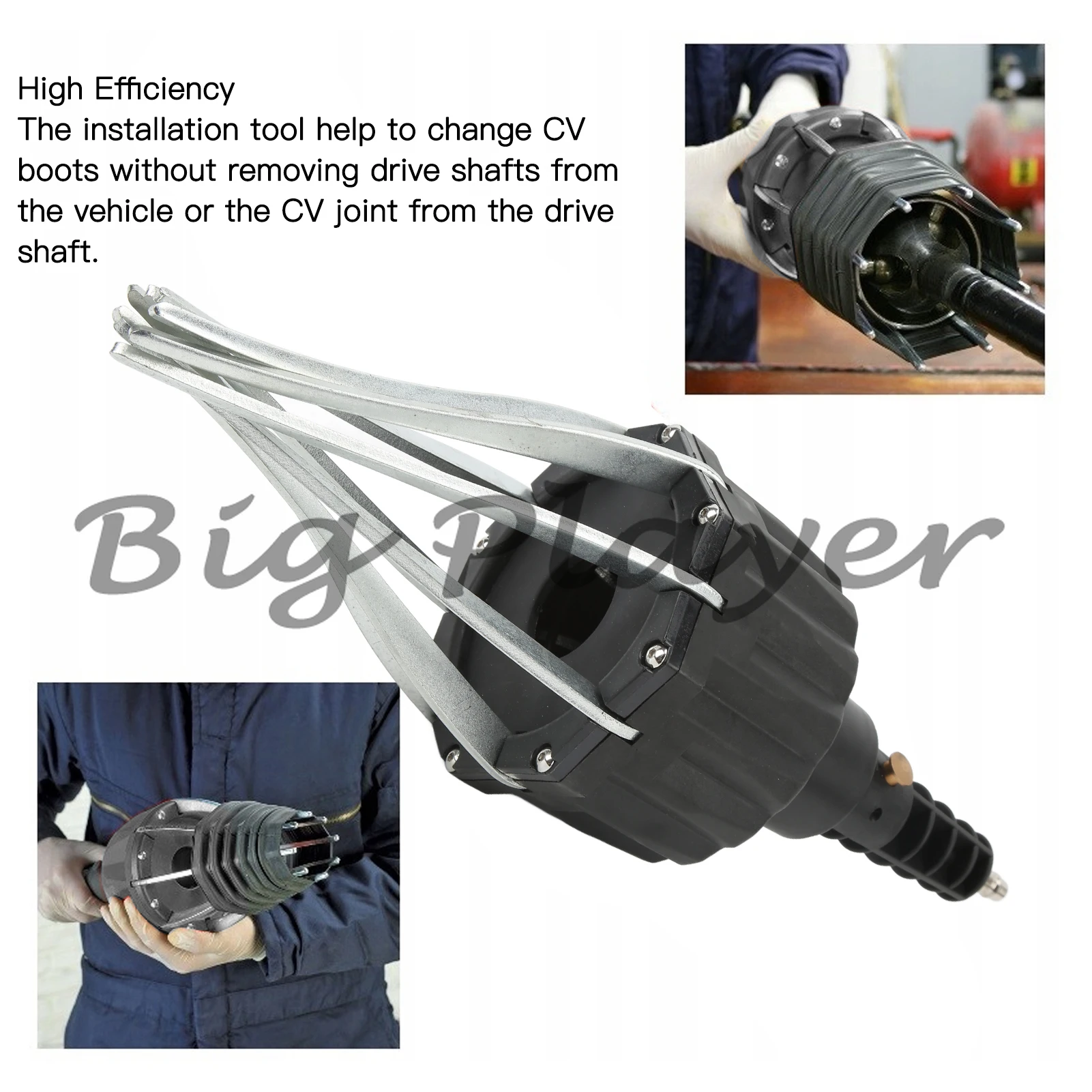 CV Joint Boot Installation Tool Pneumatic 72‑130psi Universal Drive Shaft CV Boot Expander CV Joint Boot Removal Tool