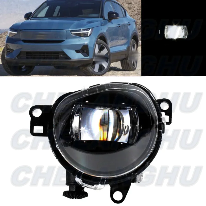 

For Volvo C40/Recharge S90 V90 Cross Country XC40/Recharge XC90 2022 2023 2024 Left Side Front Bumper LED Fog Light Lamp