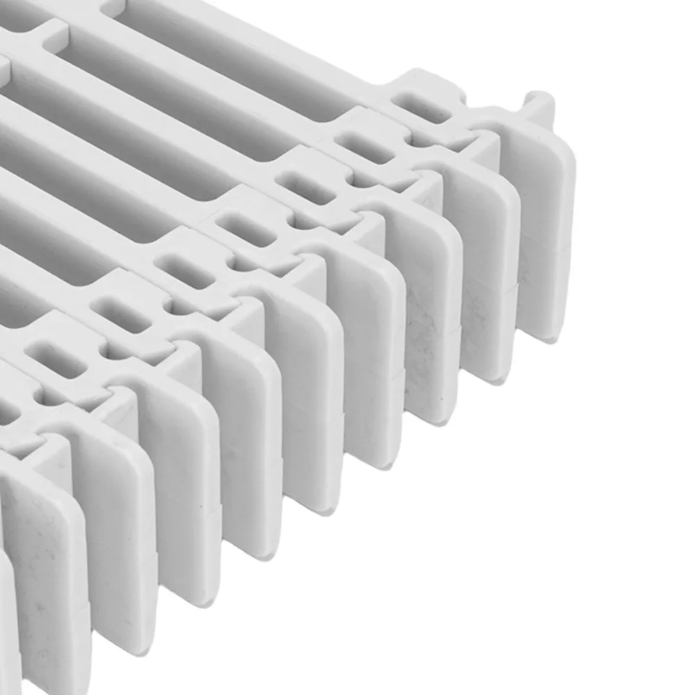 10pcs Sturdy Snap On Cable Organizing Tool Multi Hole Adjustable Wire Comb Organizer Network Cord Organizer Tool Home