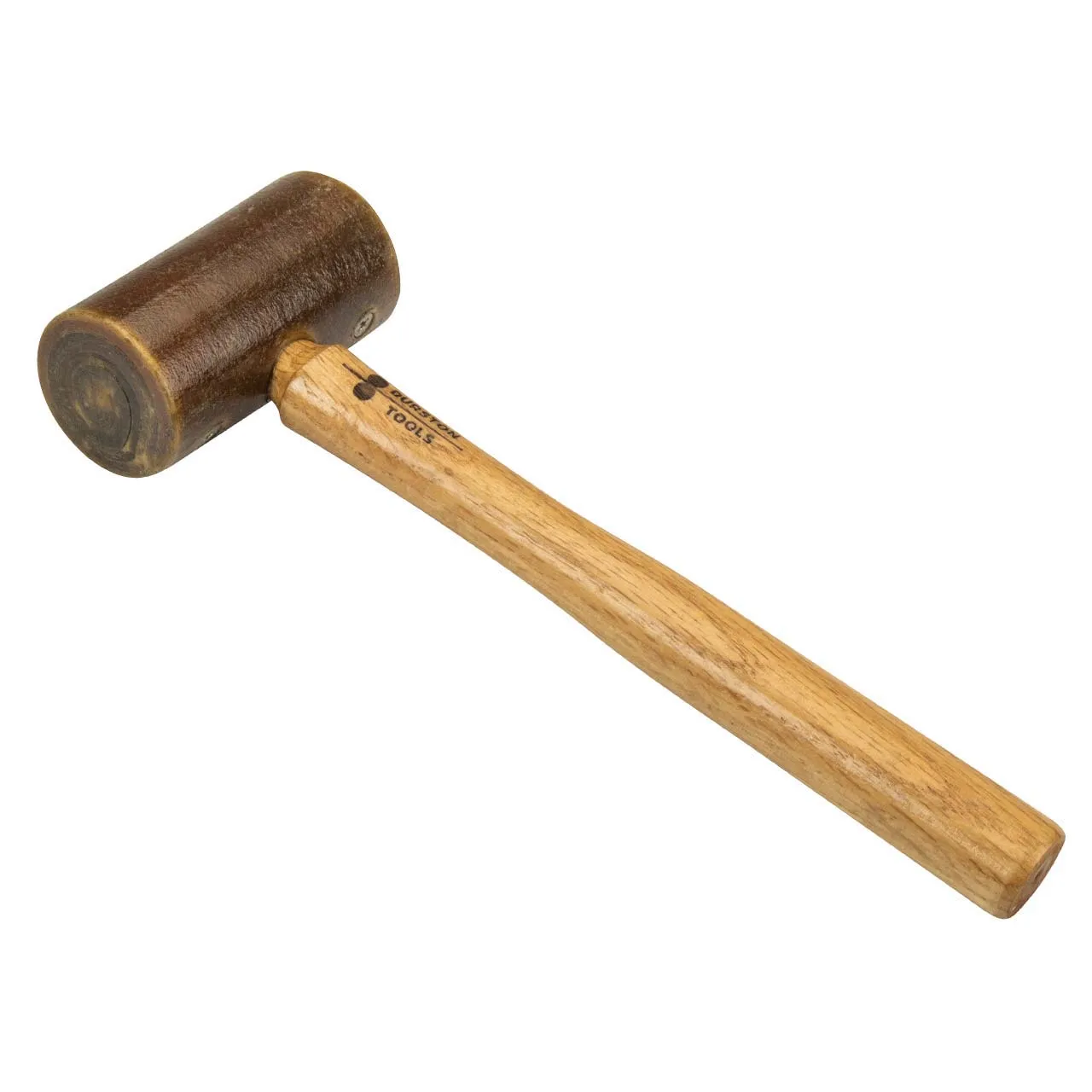 Durston Rawhide Lead Core Mallet 78x42mm Weighted Buffalo Rawhide Head Non-Marring Hammer for Jewelry Metal Forming & Shaping