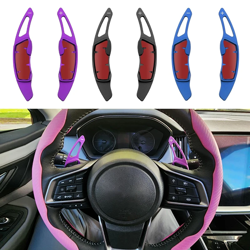 Shift Paddles Steering Wheel Shifter Extended Fits For Subaru Forester Outback XV BRZ WRX Impreza Crosstrek Legacy Accessories