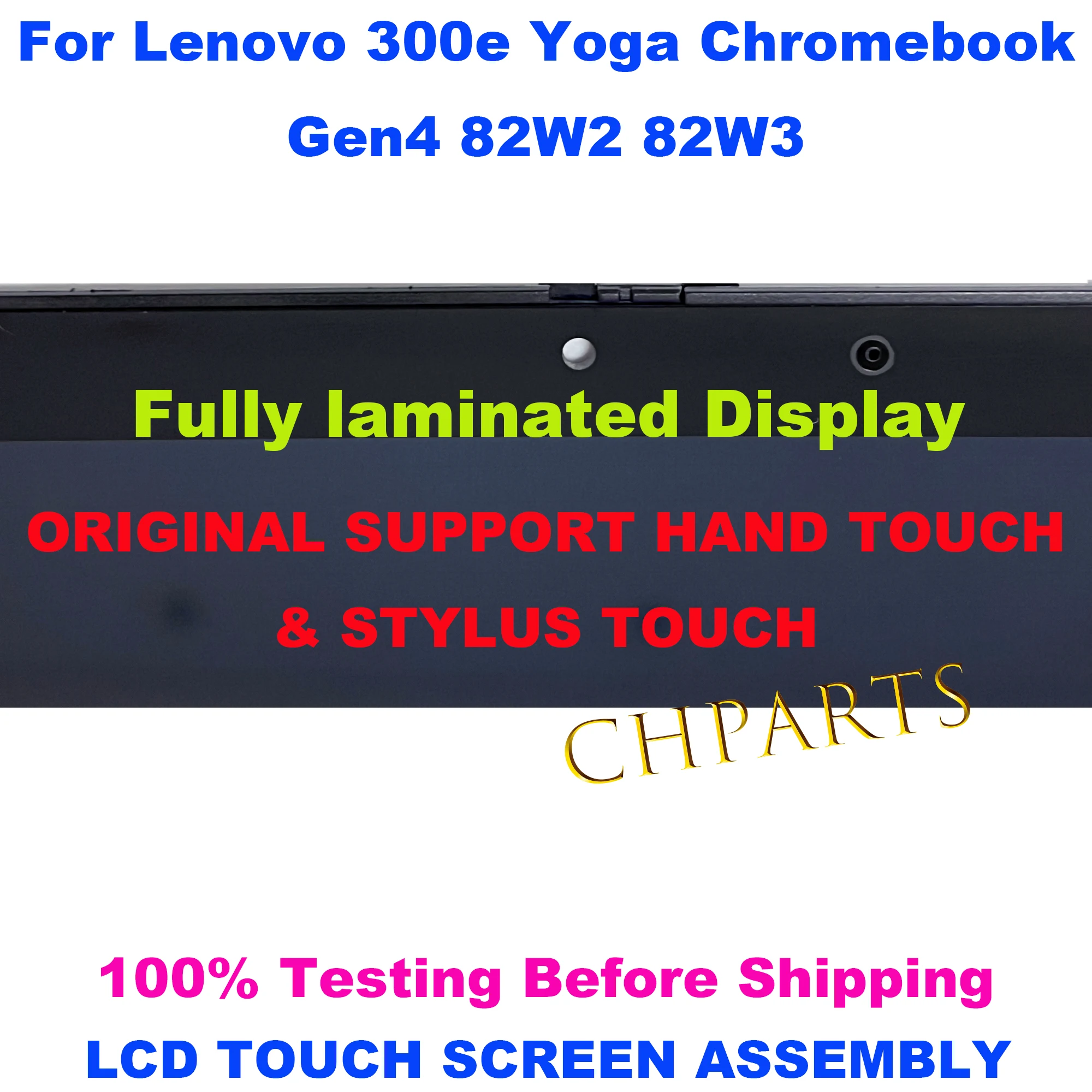 Imagem -06 - Lcd Touch Screen Assembly para Lenovo Ips Yoga Chromebook Gen 11.6 1366x768 82w2 82w3 5d11c95909